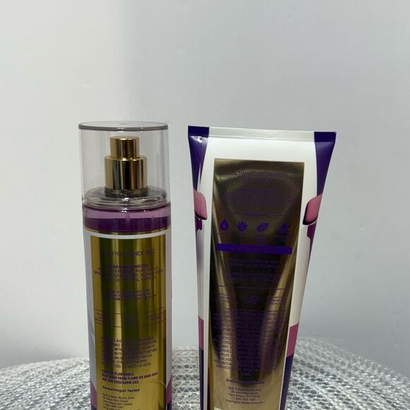 BBW Winterberry Wonder Fragrance Mist and Body Cream Set of 2 NWT - Picture 2 of 2